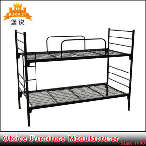 Jas-043 Military Camouflage Style Folding Camping Steel Bunk Bed Frame Double Deck Bed